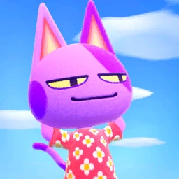 Picture of a cartoon cat named Bob from the video game Animal Crossing